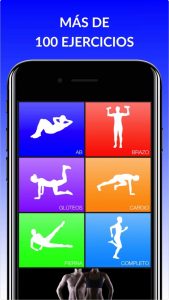 Ejercicios diarios fitness, aplicaciones para hacer deporte en casa