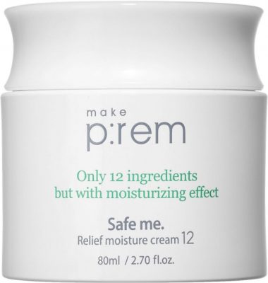 Make Prem, Safe me relief moisture cream 12, cuidados de los pieles sensibles