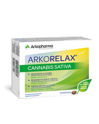 Arkopharma, Arkorelax Cannabis Sativa , bienestar emocional
