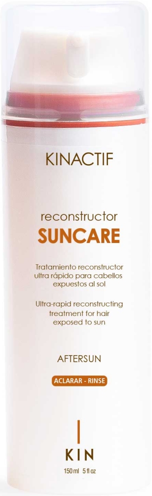 Kin Cosmetics, kinactif reconstructor suncare, reparar el cabello