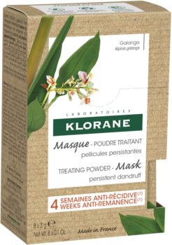 Klorane, Galanga, mascarilla en polvo, productos anticaspa