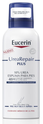 UreaRepair PLUS Espuma para Pies 10% Urea, de Eucerin