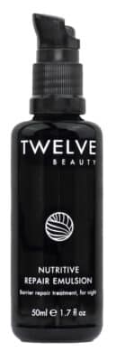 Nutritive Repair Emulsion, de Twelve Beauty, piel sensibilizada