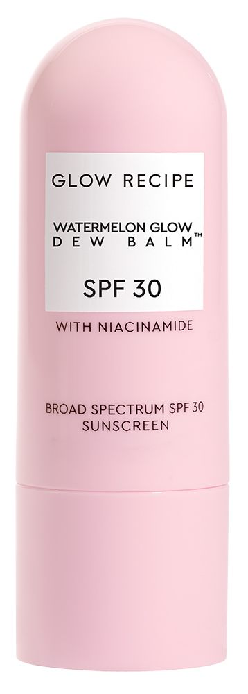 Watermelon Glow Niacinamide Dew Balm Sunscreen Stick SPF 30, de Glow Recipe