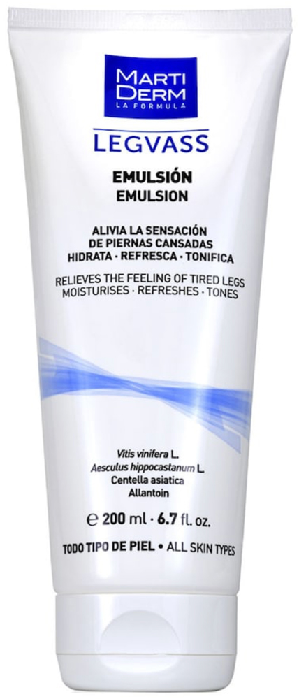 Tubo de Martiderm Legvass para las varices